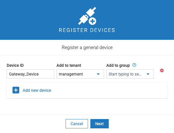 Device Registration