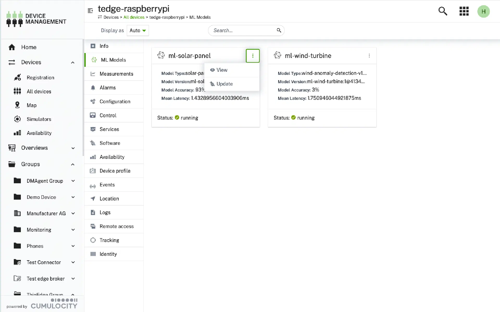 Deploy AI from edge to cloud
