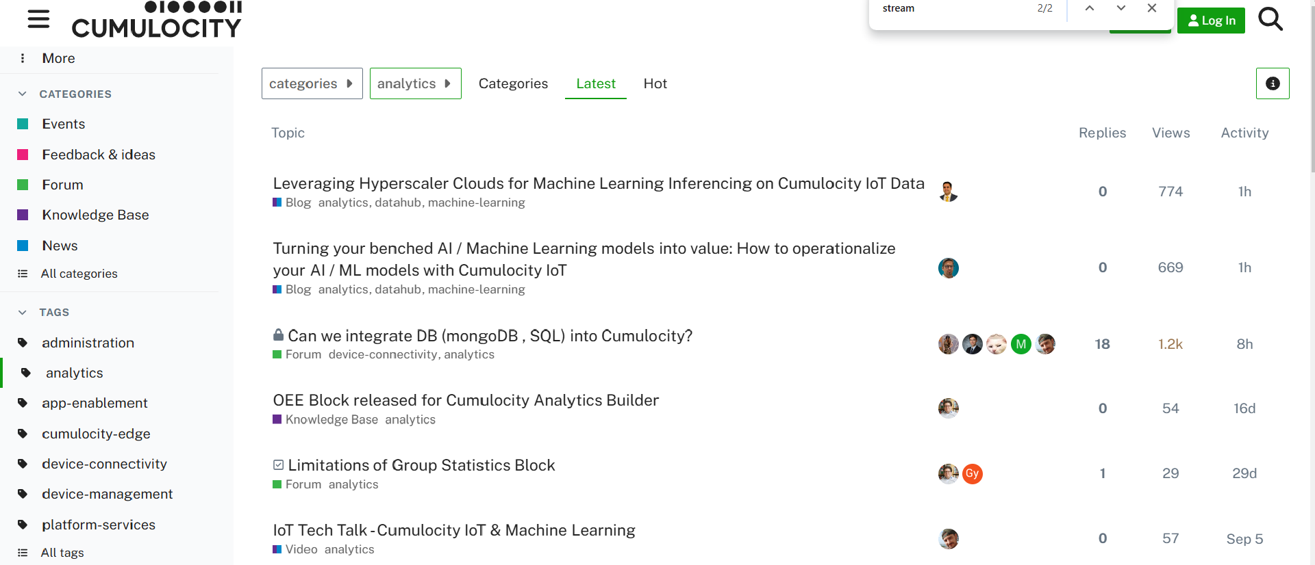 Learn from the community