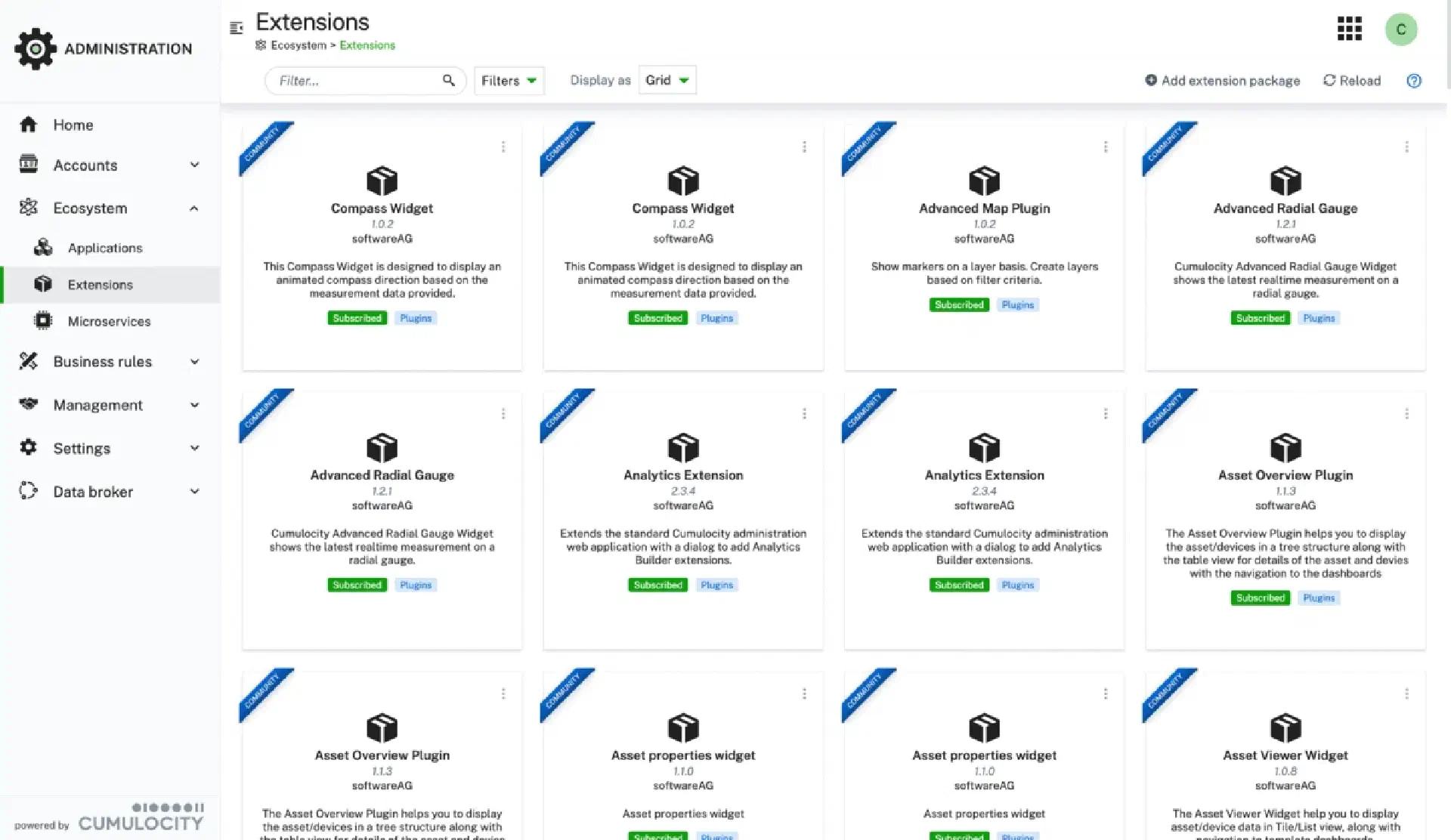拡張機能でアプリケーションを強化
