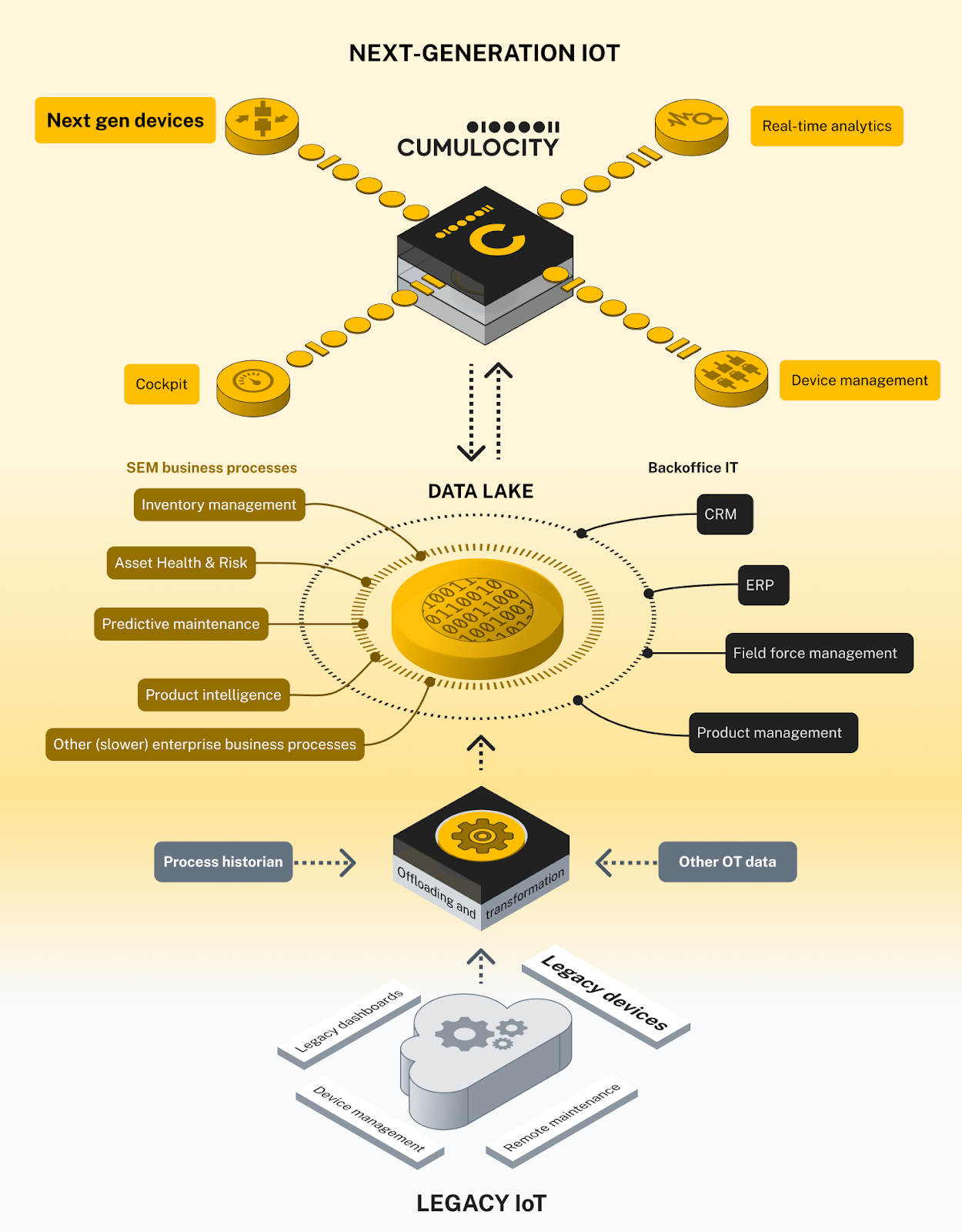 Business-driven legacy IoT integration