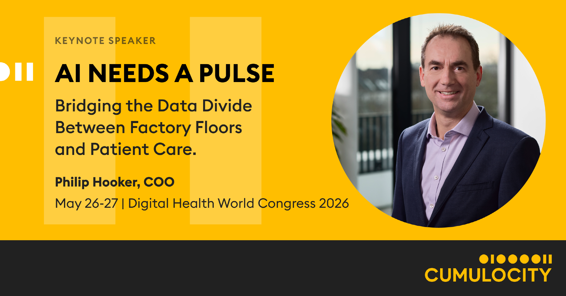 Digital Health World Congress 2026 | Cumulocity