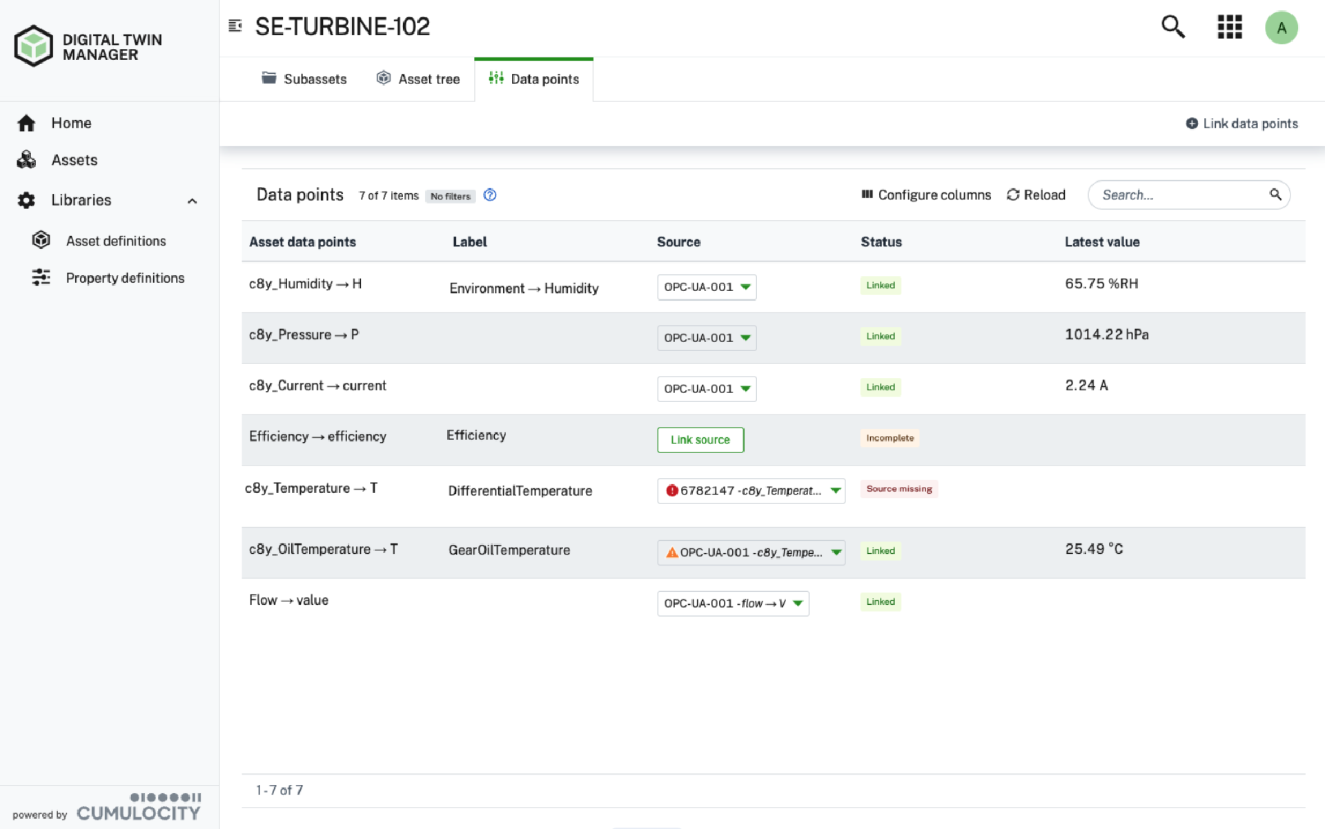 Bring device data to your assets